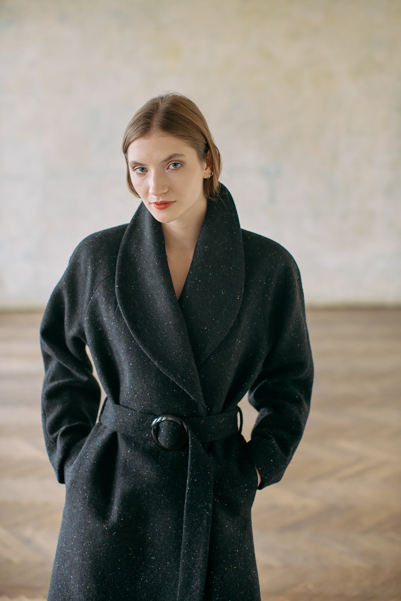 Kabát dlouhý HARRIS TWEED