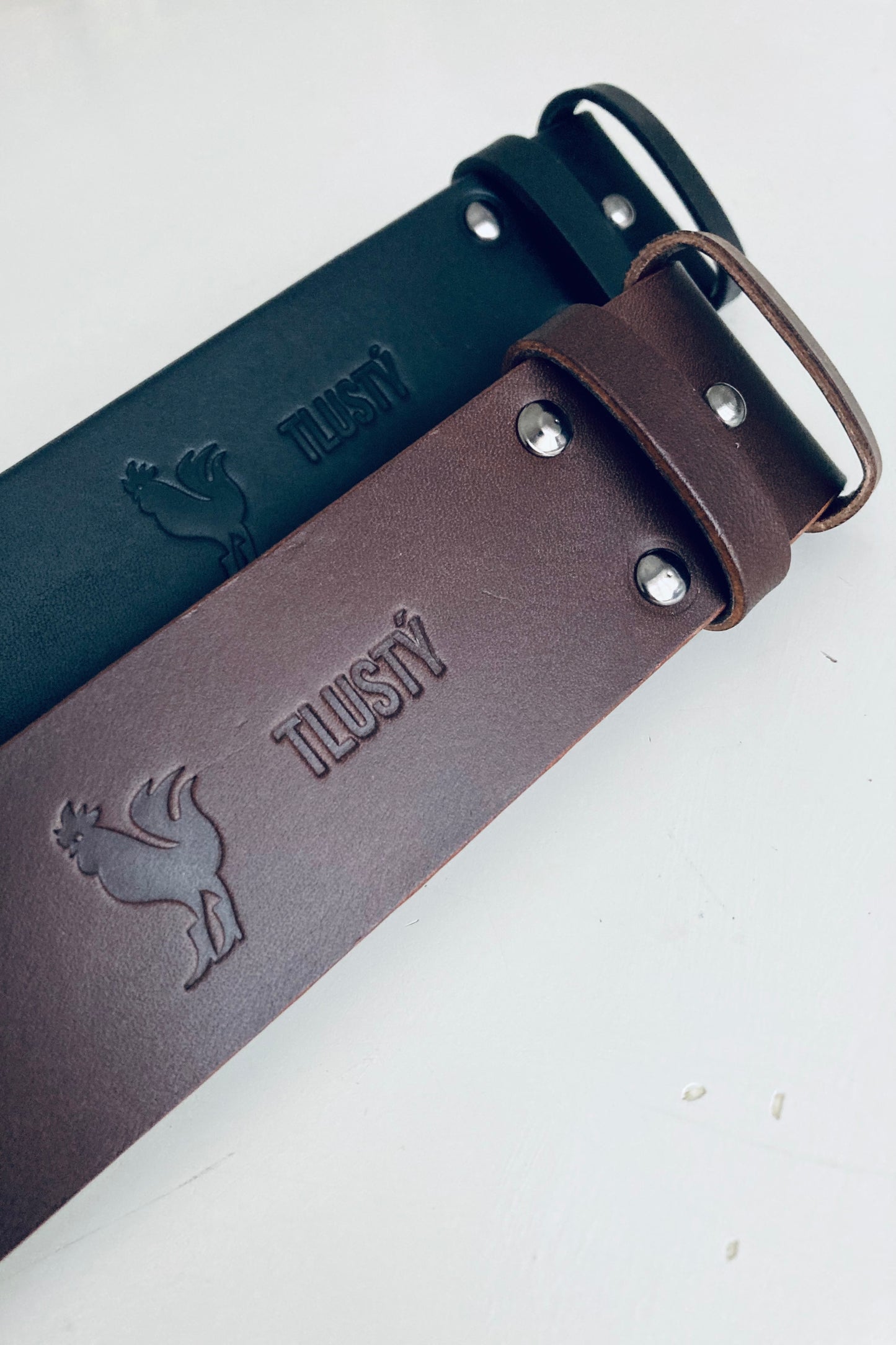 Cockerel Leather Belt